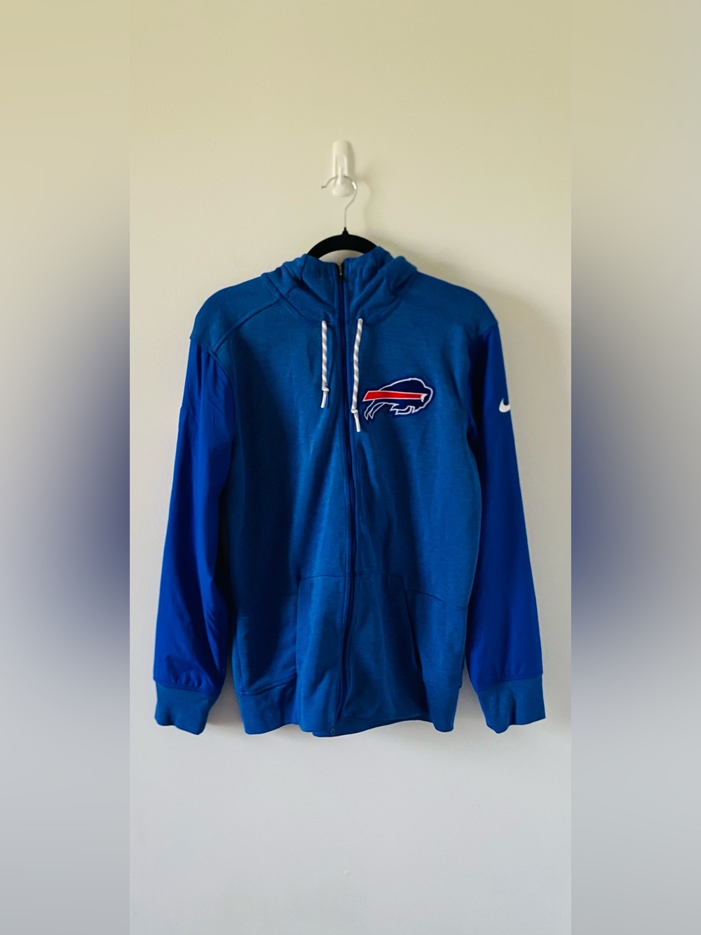Nike NFL Buffalo Bills Full-Zip Hoodie Size M Football Athletic Athleisure Gym